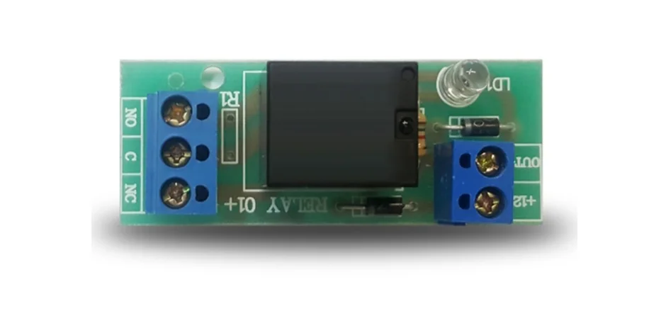 سیم بندی Relay01+ برای کنترل دربازکن و وسایل برقی Relay01 کلاسیک، برای کنترل وسایل برقی یا دربازکن